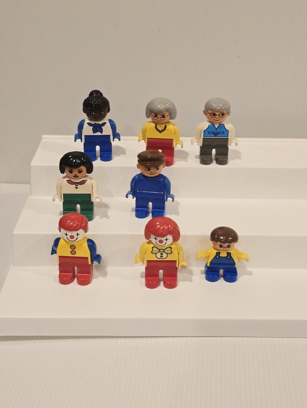 Vintage Lego Duplo Family Figure Set